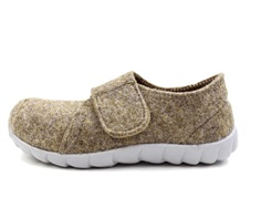 Superfit slippers Happy beige lion woolfilt